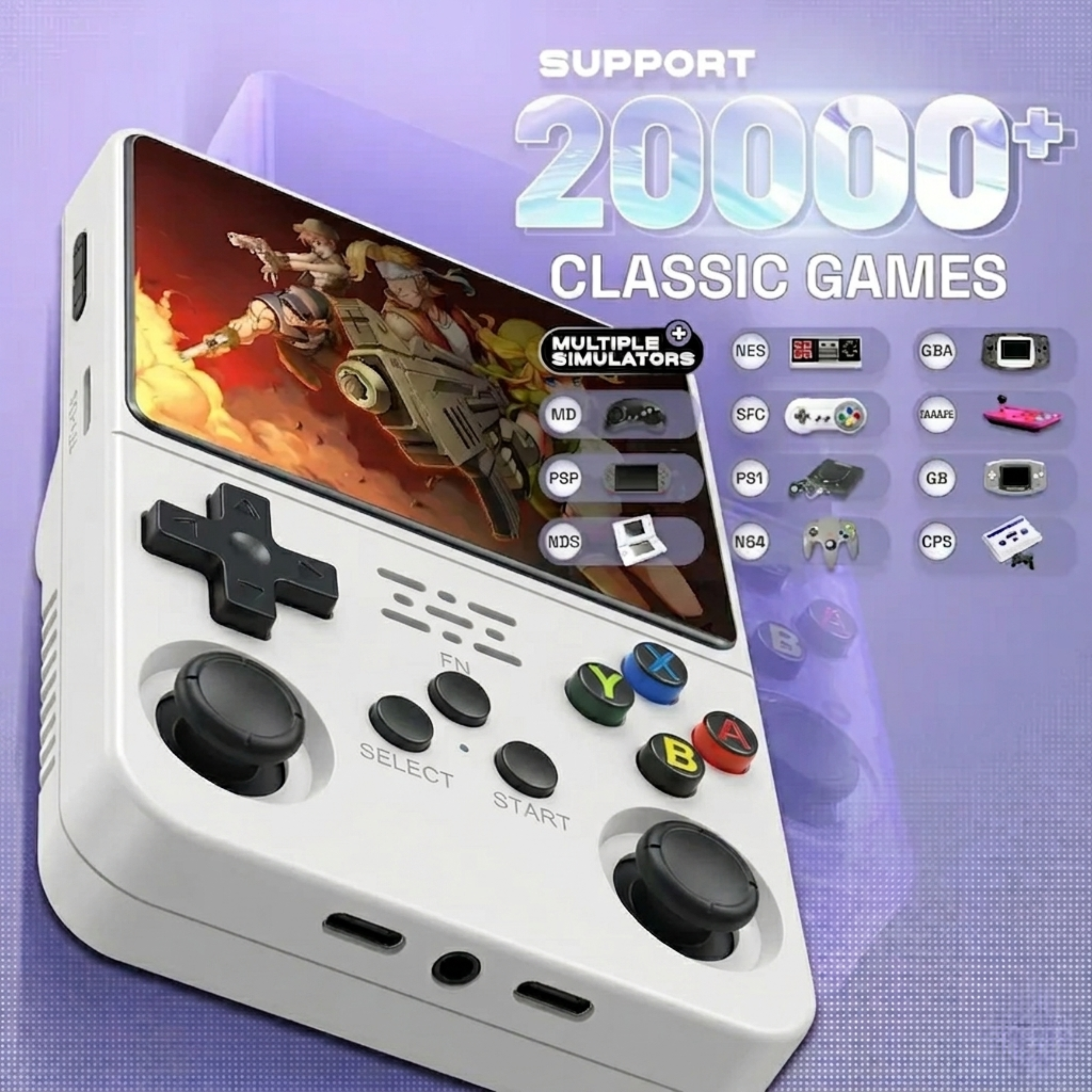 ORIGINAL R36S Retro Hand Game Console – 20,000+ Games, Portable Handhe ...