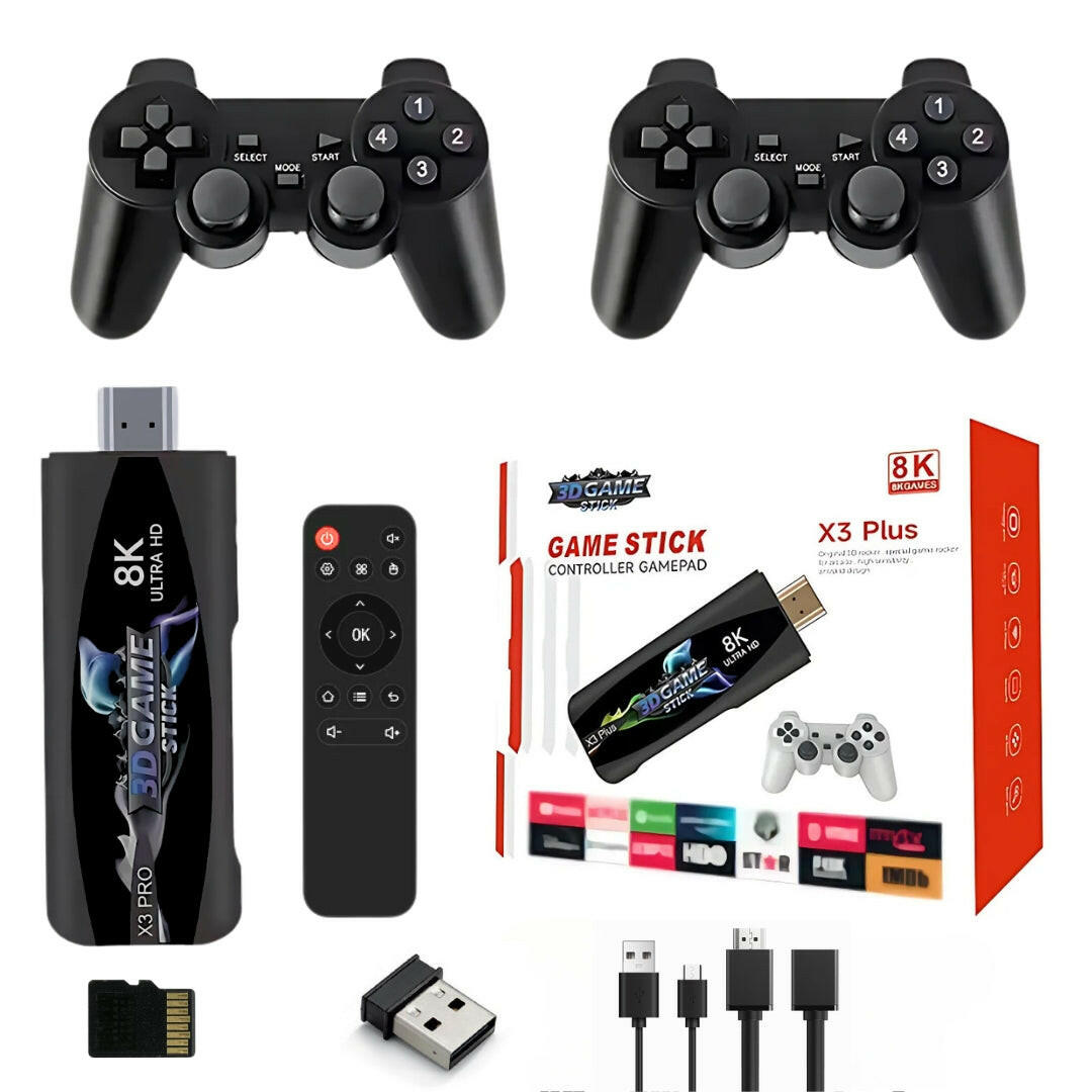 X3 Plus Android & Gaming Stick 35,000 Plus Games - House of Gadgets