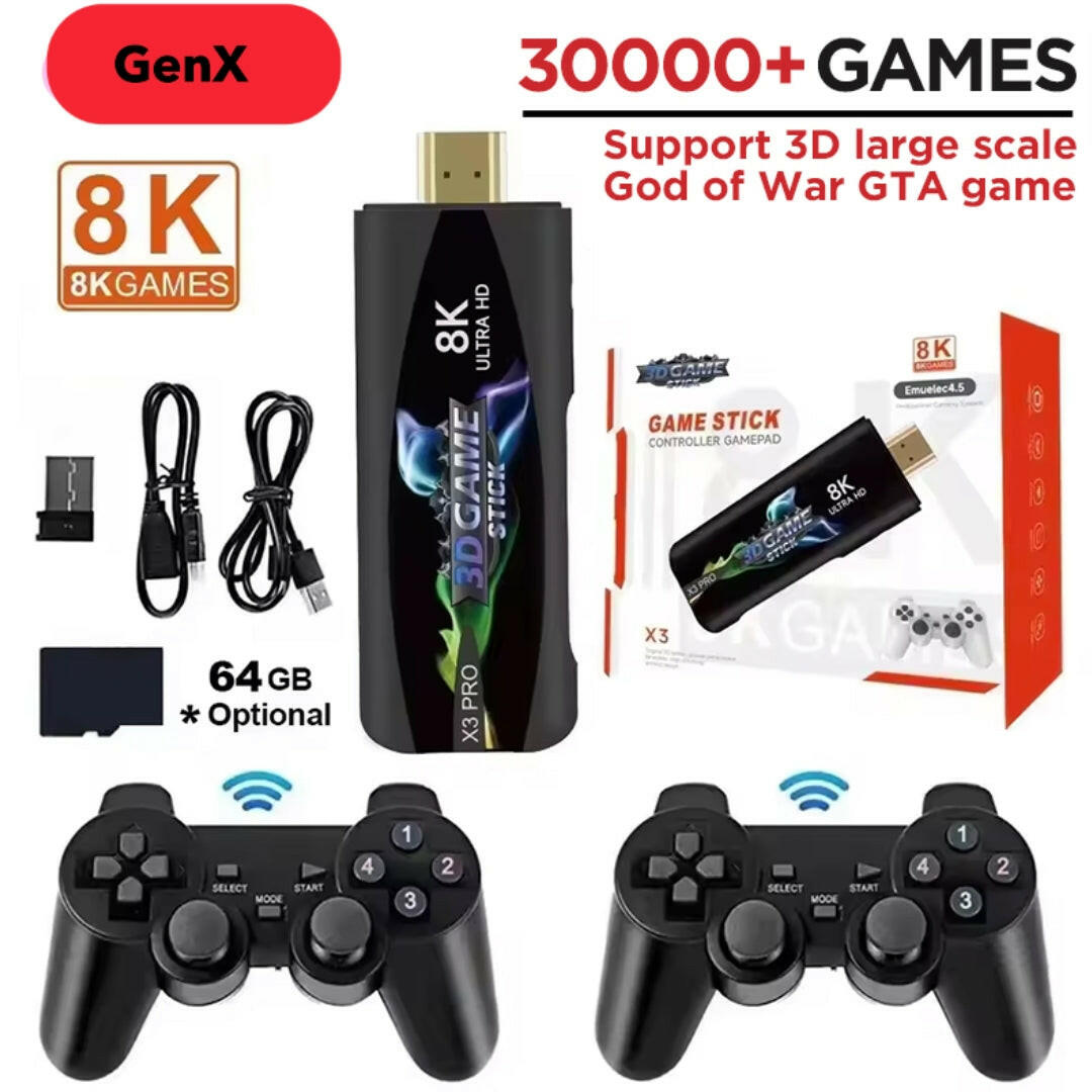 X3 Plus Android & Gaming Stick 35,000 Plus Games - House of Gadgets