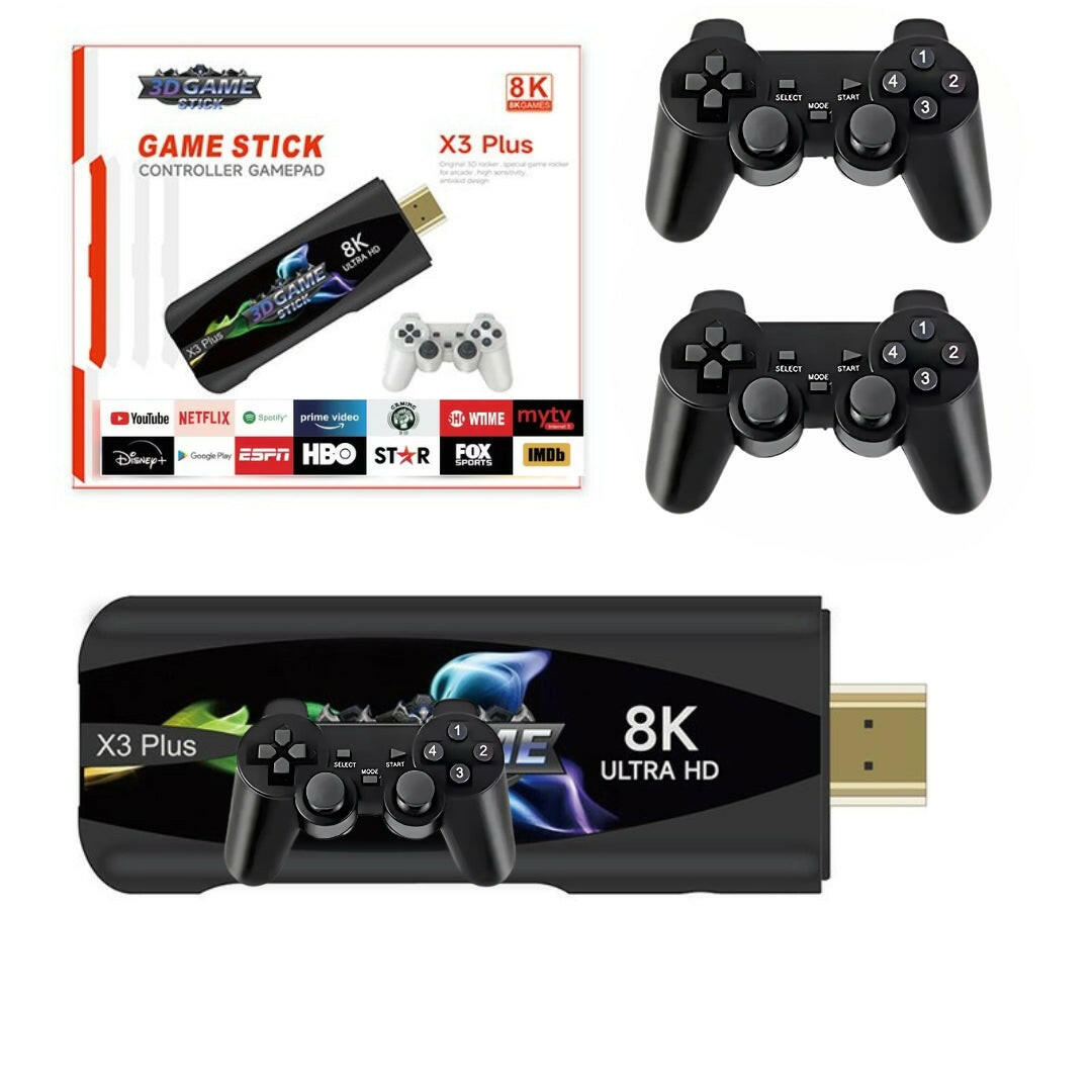 X3 Plus Android & Gaming Stick 35,000 Plus Games – House of Gadgets