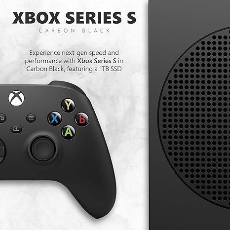 Microsoft Xbox Series S 1TB All-Digital Console (Disc-Free Gaming)