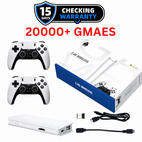 Original M15 Game Stick with 2 Wireless Controllers – 20000 Games