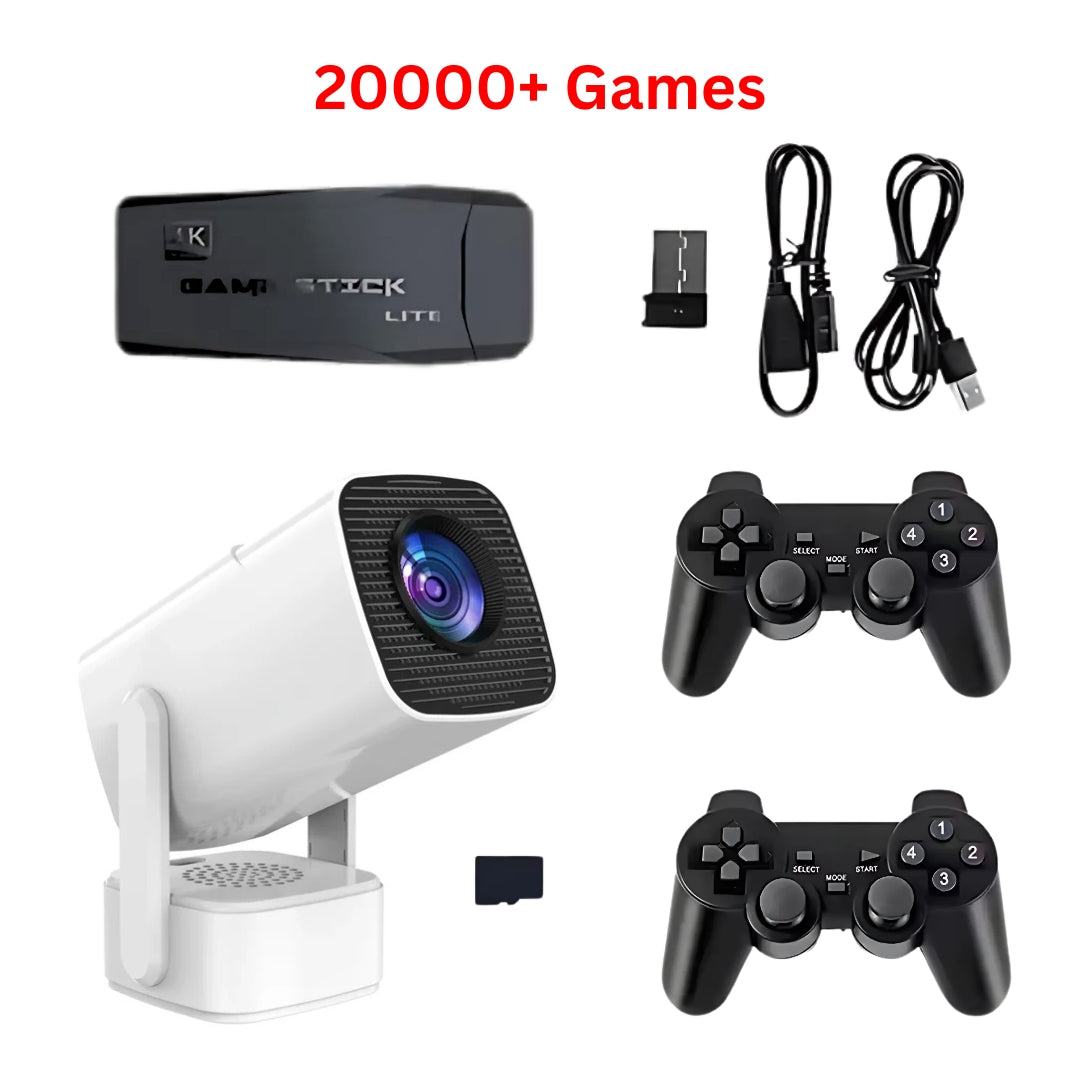 Android Plus game Projector P30 PRO Smart Home Cinema Portable Android Plus game Projector - House of Gadgets