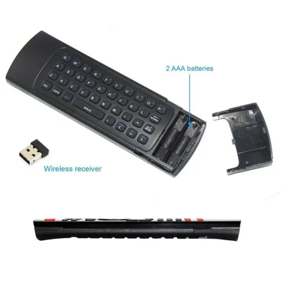 RX-4 REMOTE "Air Mouse + Keyboard + Voice" - House of Gadgets