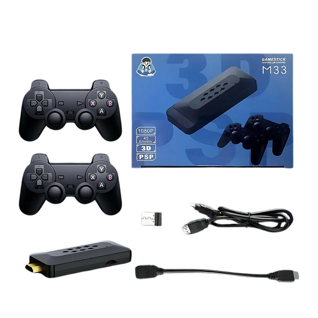 Next Gen M33 Gamestick 3D 64GB 2.4G Wireless Controller 30000 Video Games - House of Gadgets