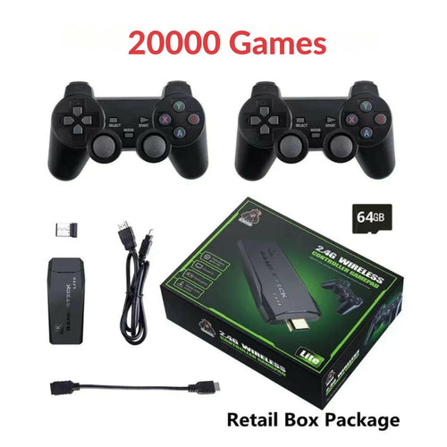 Replica M8 4K Video Game Console 64G Built-in 20000 Games