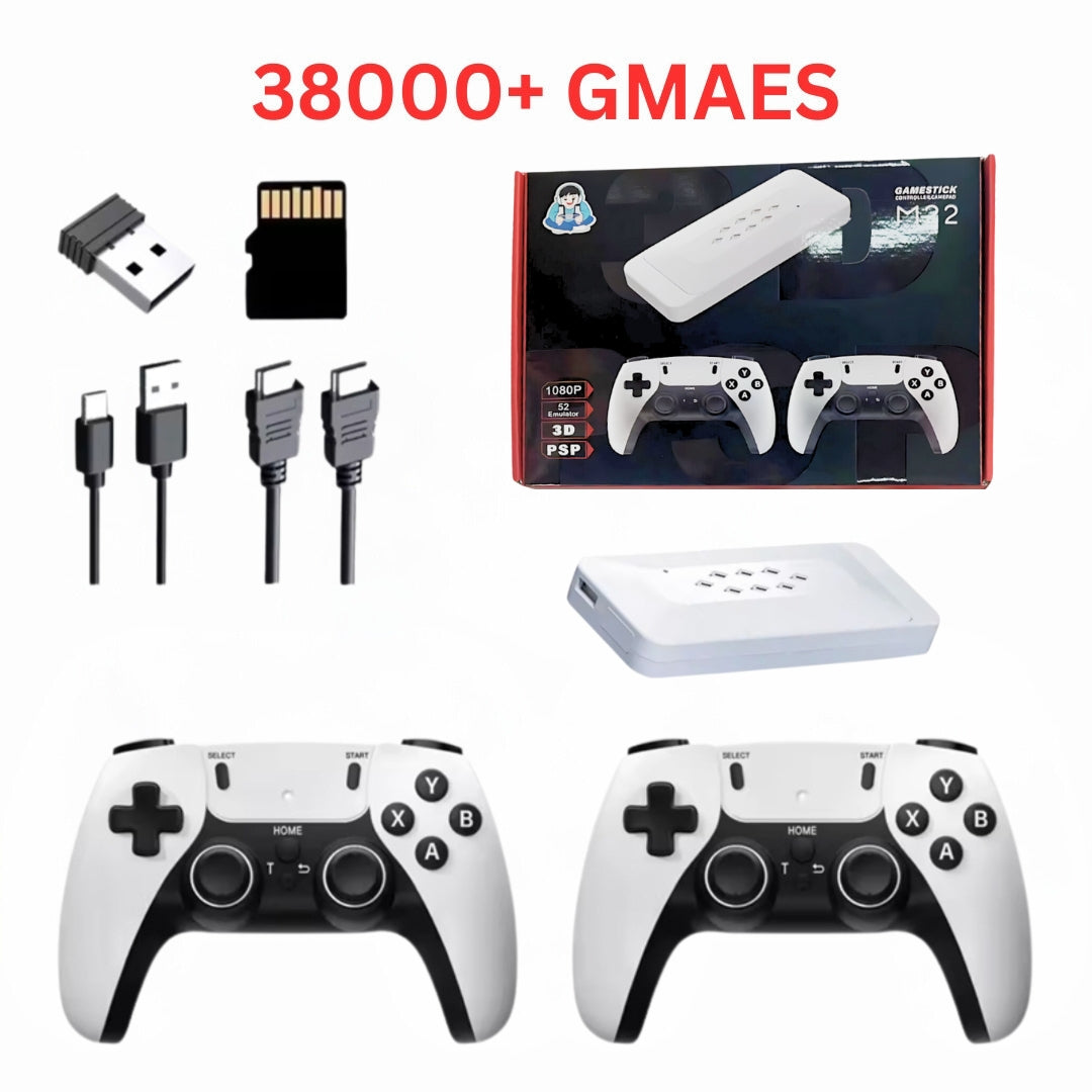 M22 Game Stick 4K HD Output Emuelec 4.3 System Retro Video Game Consoles - House of Gadgets