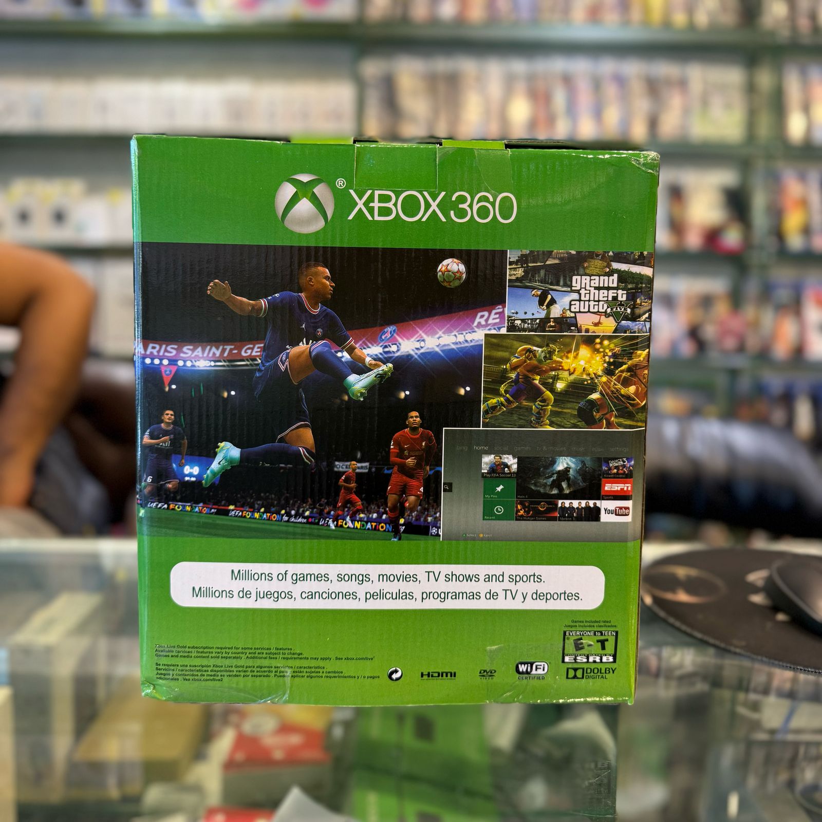 Microsoft Xbox 360 FAT 320GB Console (Pre-Loaded with 60+ Games)