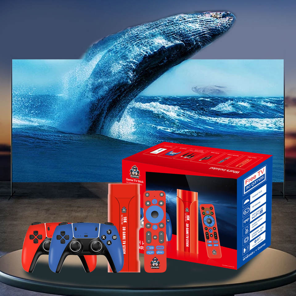 x4 plus game stick with joystick and led display